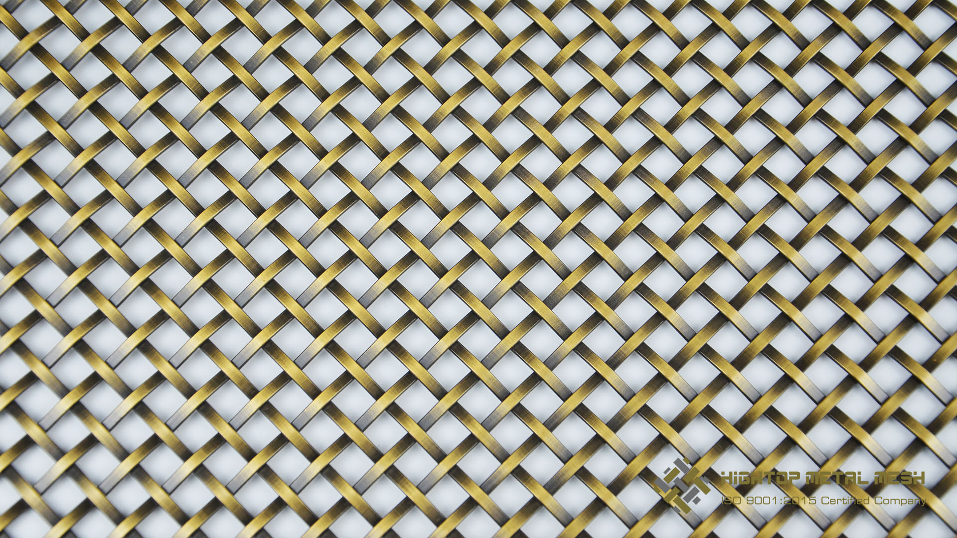 decorative antique brass mesh